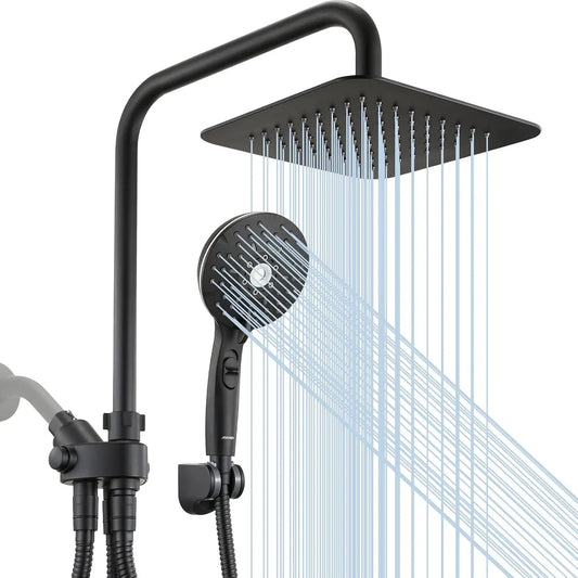 Dual Shower Head Combo, Handheld Showers