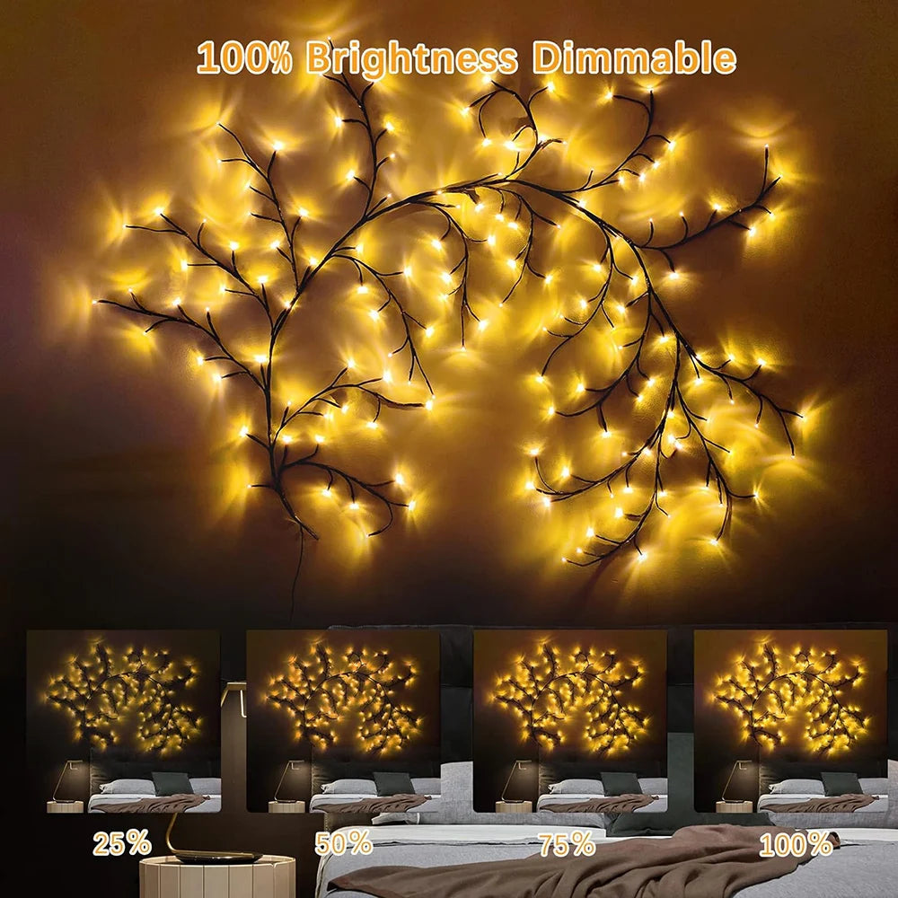 Tree and Vine Lamp USB/Solar Powered