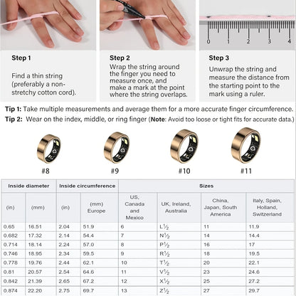 Smart ring, sleep tracking, motion monitoring