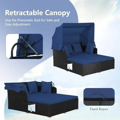 Outdoor Daybed Patio Sofa Set