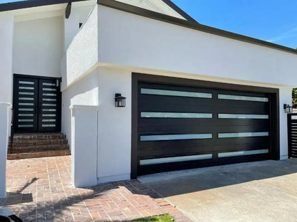 European Aluminum Shutter Garage Doors
