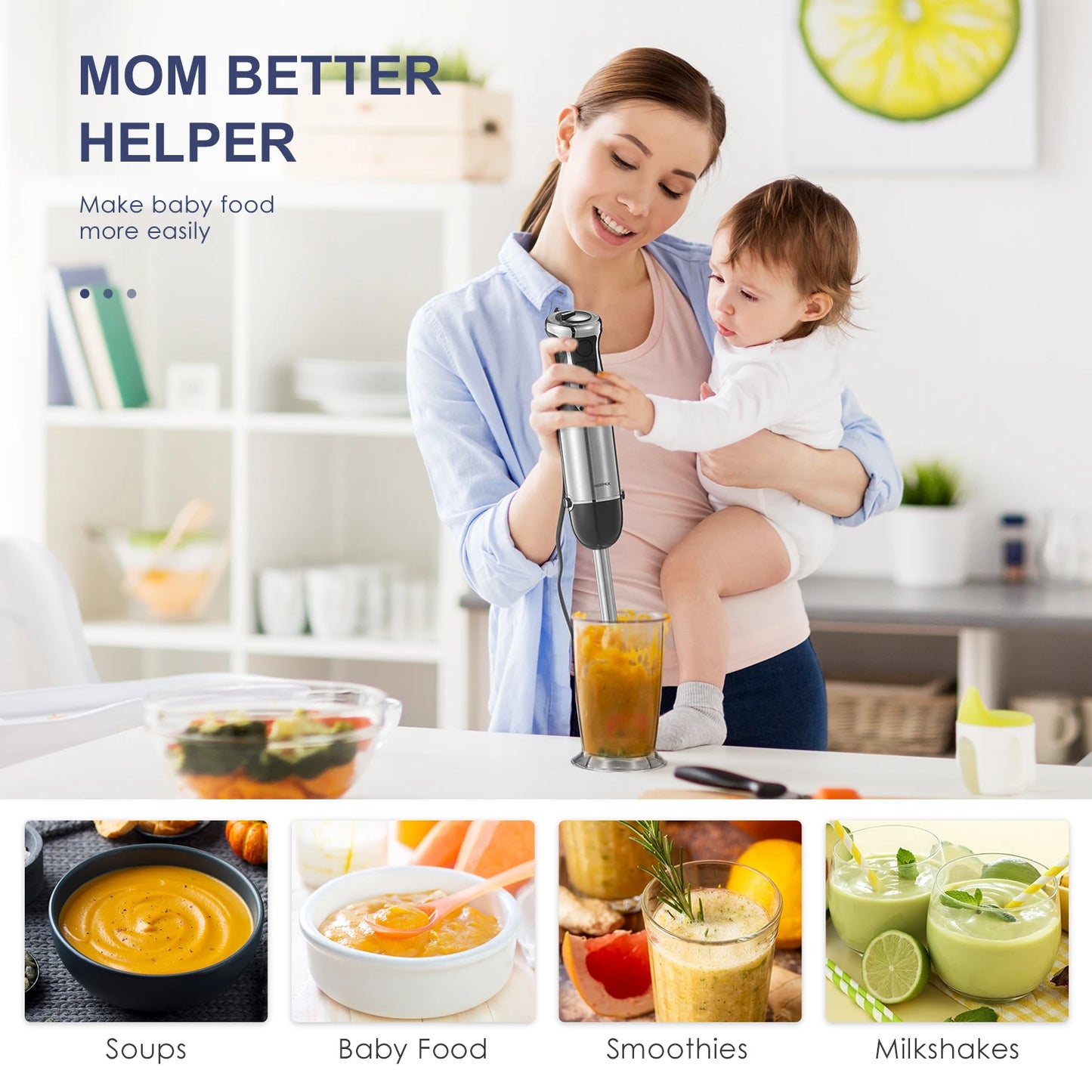 Hand Electric Stick Blender