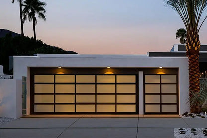 European Aluminum Shutter Garage Doors