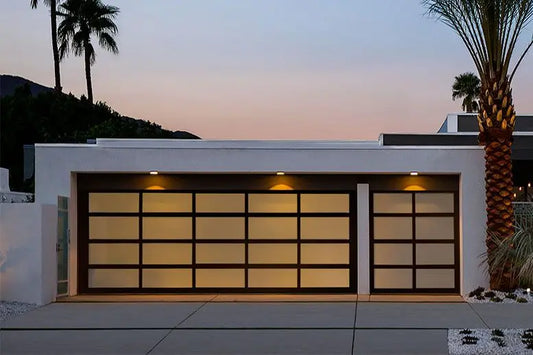 European Aluminum Shutter Garage Doors