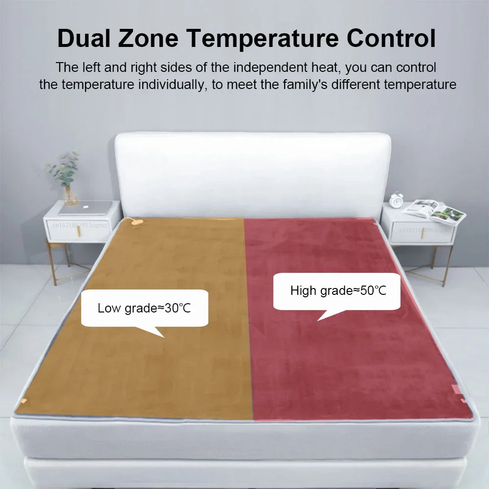 Electric Heating Blanket w/ Automatic Thermostat