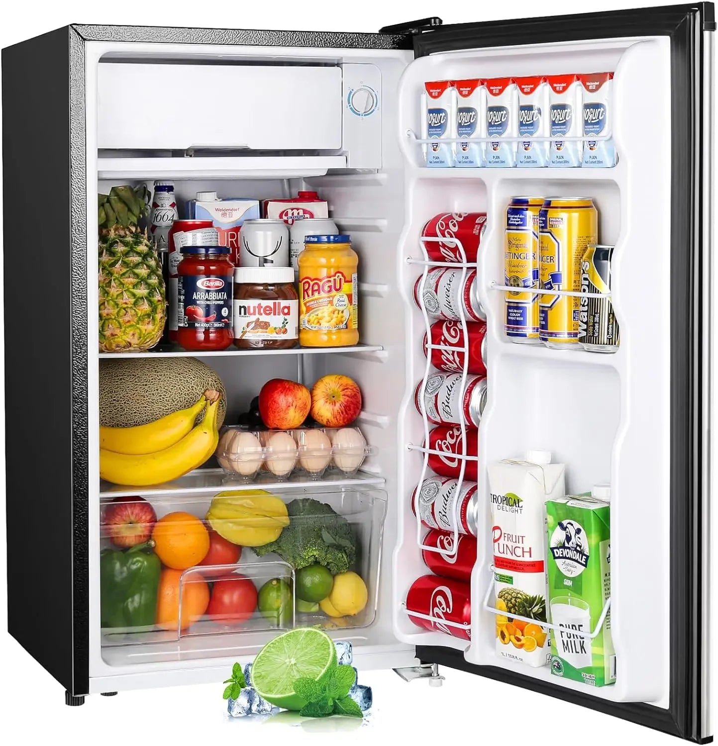 Mini Fridge with Freezer