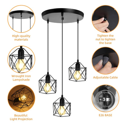 Vintage Chandelier Led Ceiling Lighting