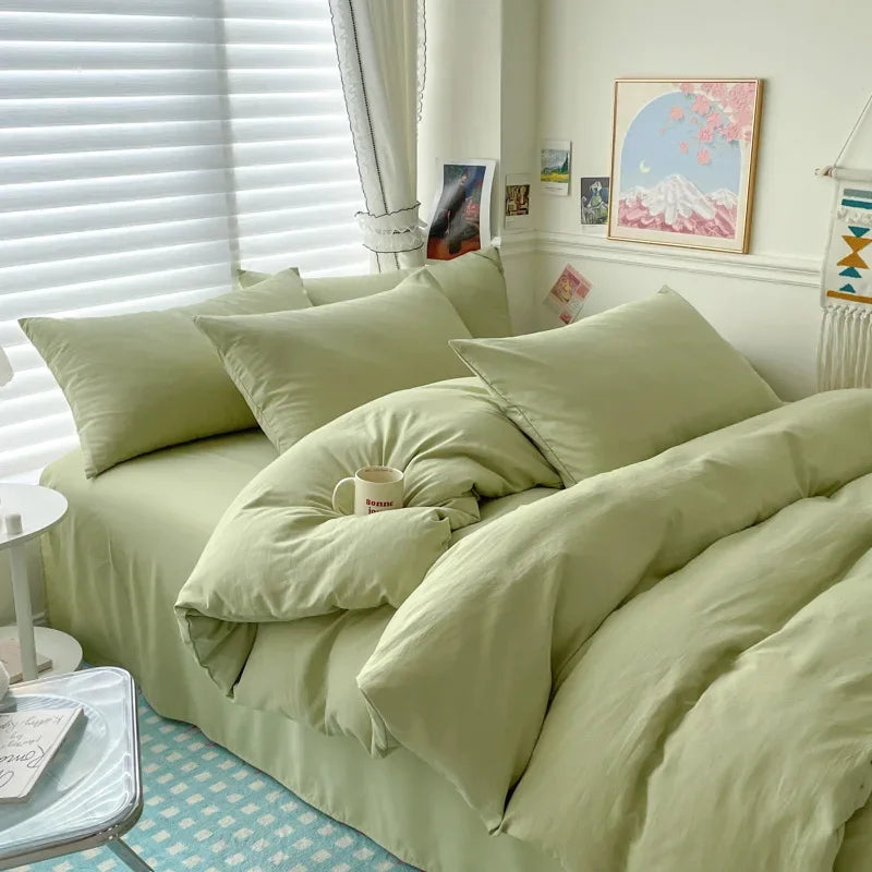 Cotton Bed Linen Bedding Set