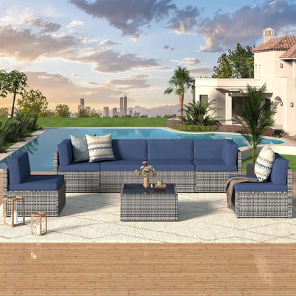 Outdoor Sectional Furniture Chair Set