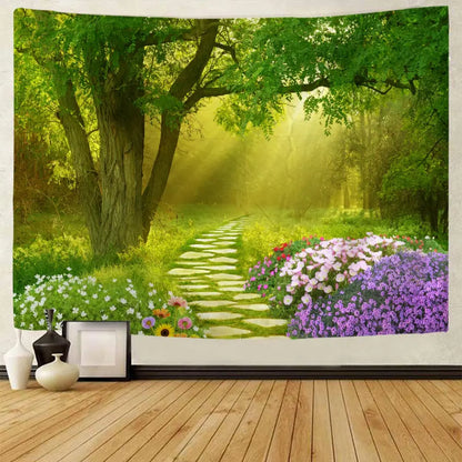 Beautiful nature tapestry