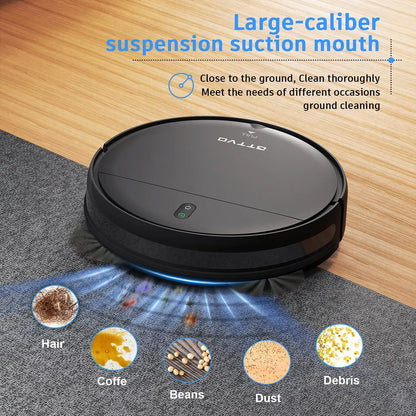 Robot Vacuum Cleaner, Mopping Sweeping Suction, Wifi