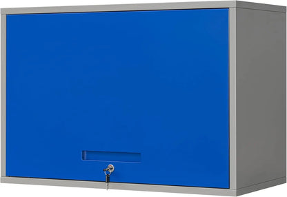 Metal Garage Wall Cabinet with Doors and Shelves