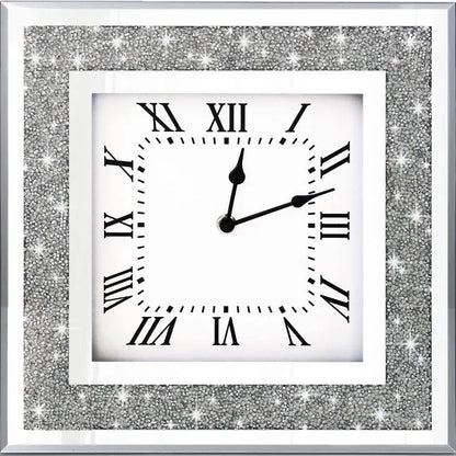 Large Wall Clock Wall Decoration Crystal