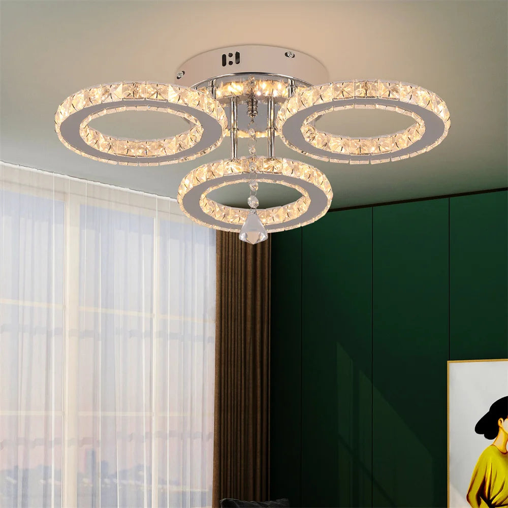 Modern Crystal Chandelier for Bedroom /Living Room
