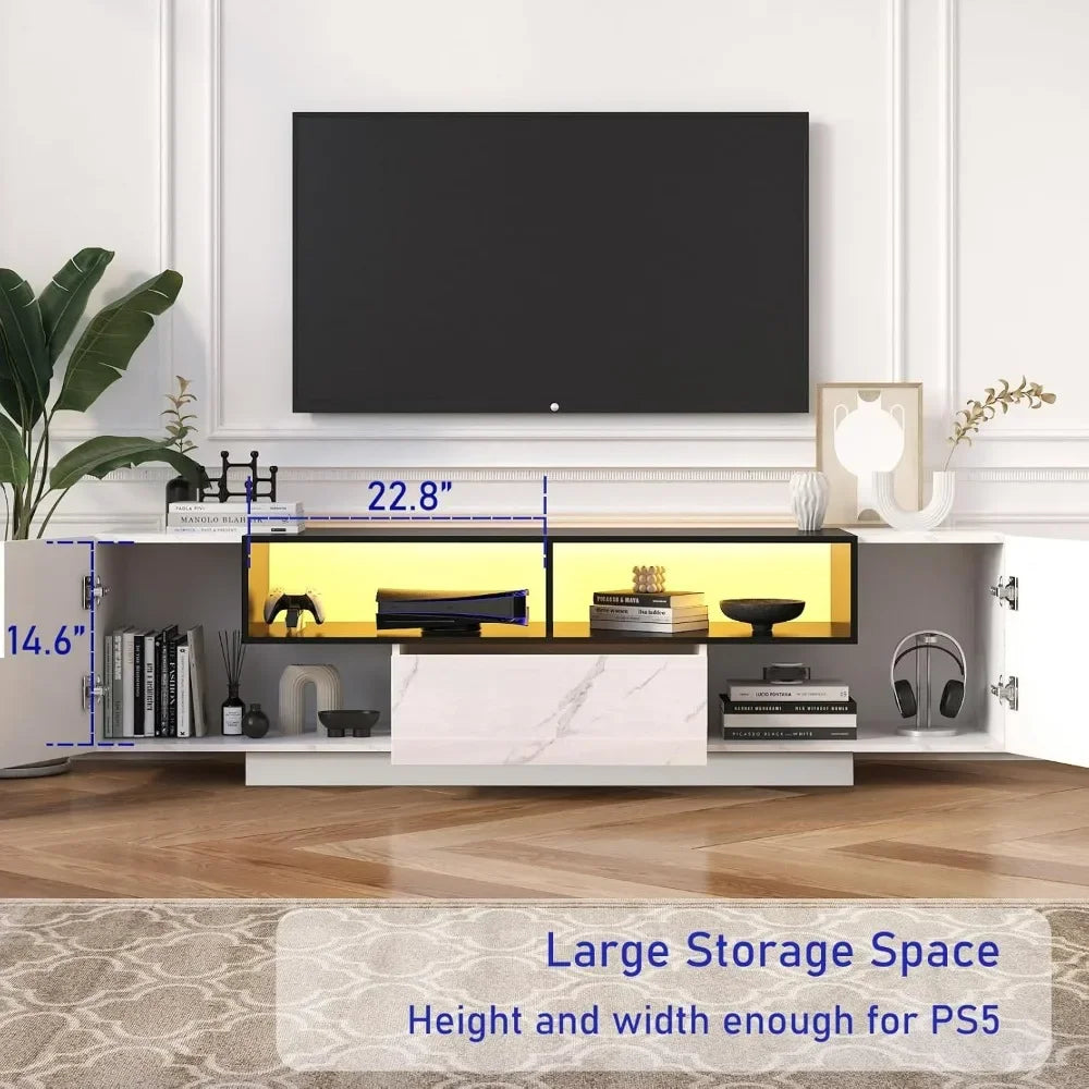 Stand for 75 Inch TV, Gaming Entertainment Center