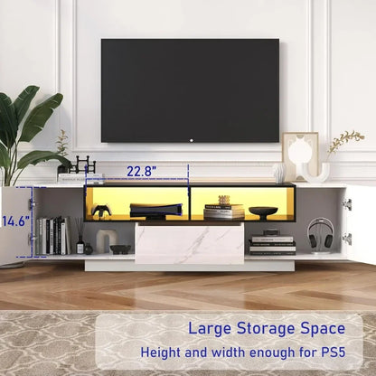 Stand for 75 Inch TV, Gaming Entertainment Center