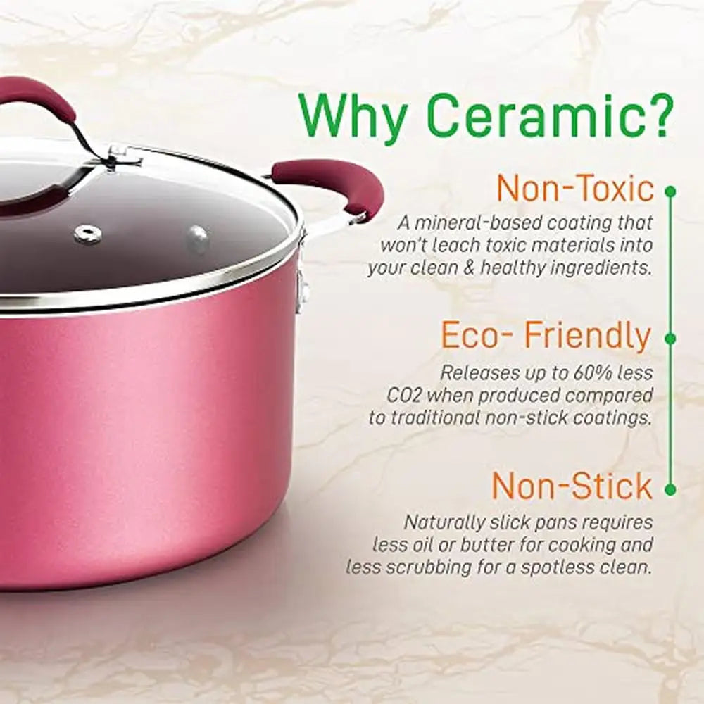 Metallic Nonstick Ceramic Cookware/Bakeware