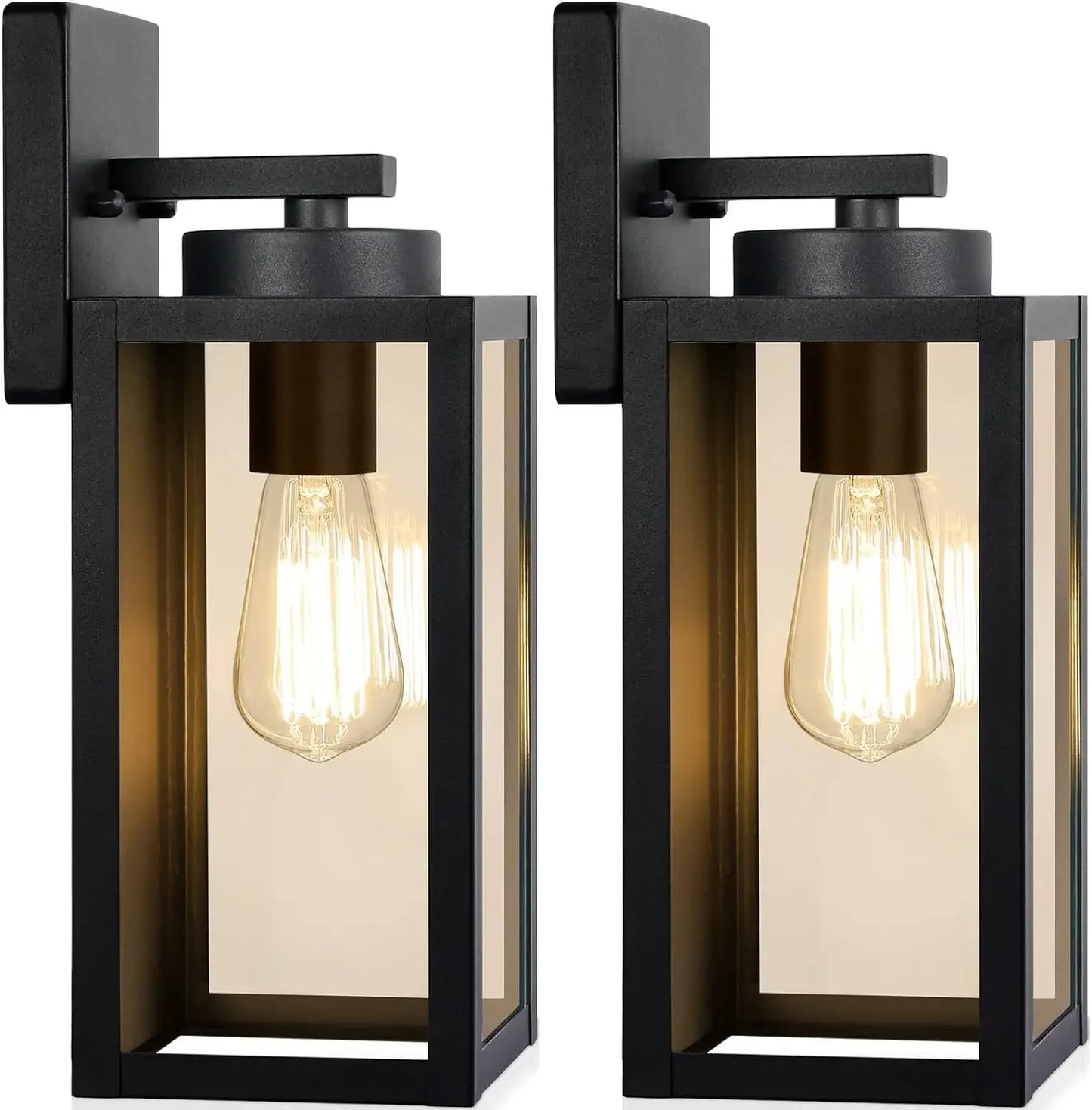 Outdoor Wall Light Fixtures, Exterior Waterproof Lanterns,