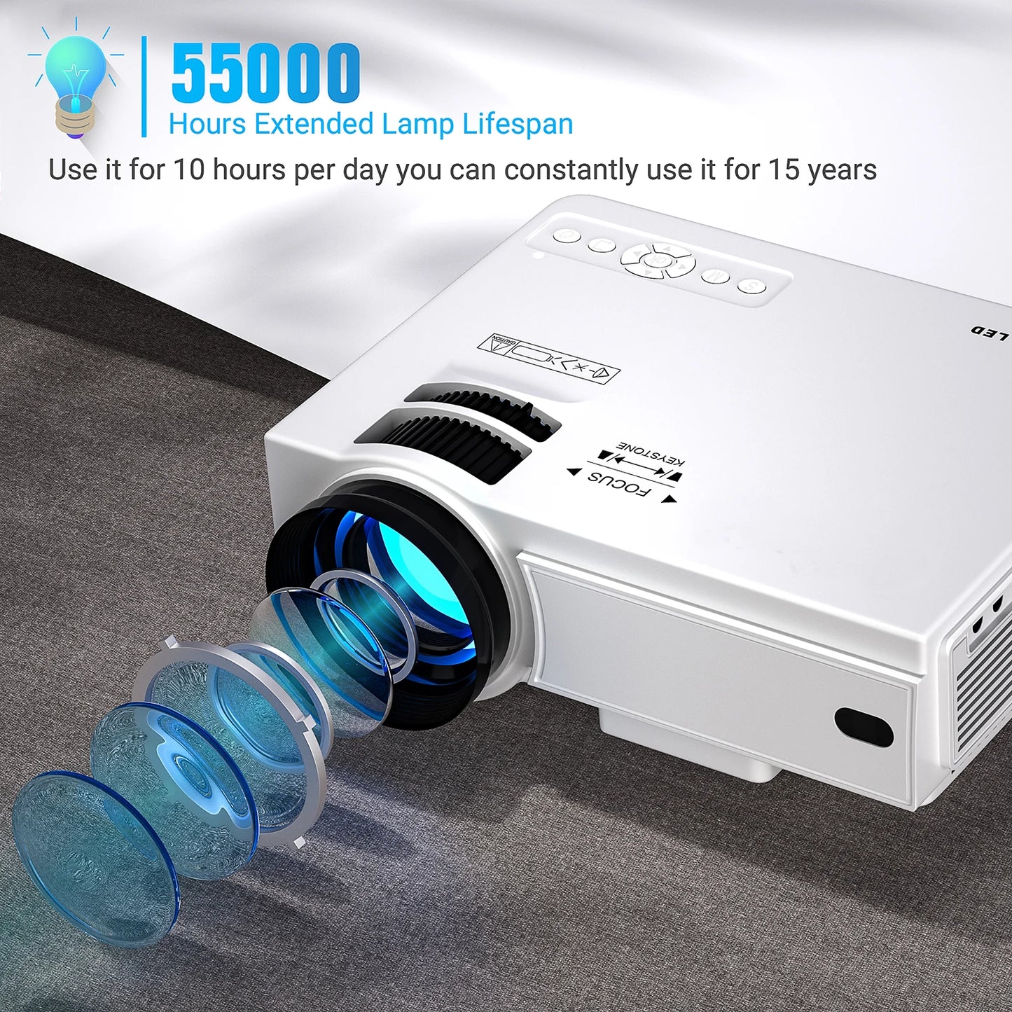 Home Theater Mini Projector