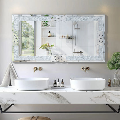 Wisfor Crushed Diamond Wall Mirror