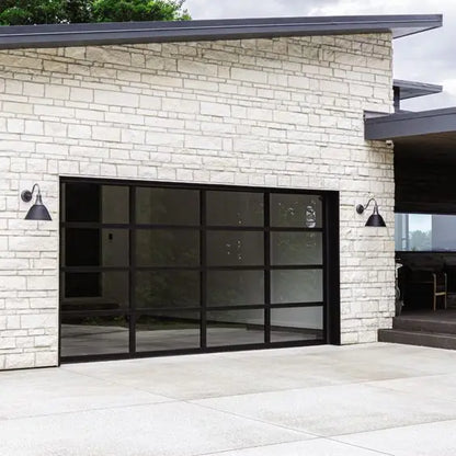 European Aluminum Shutter Garage Doors