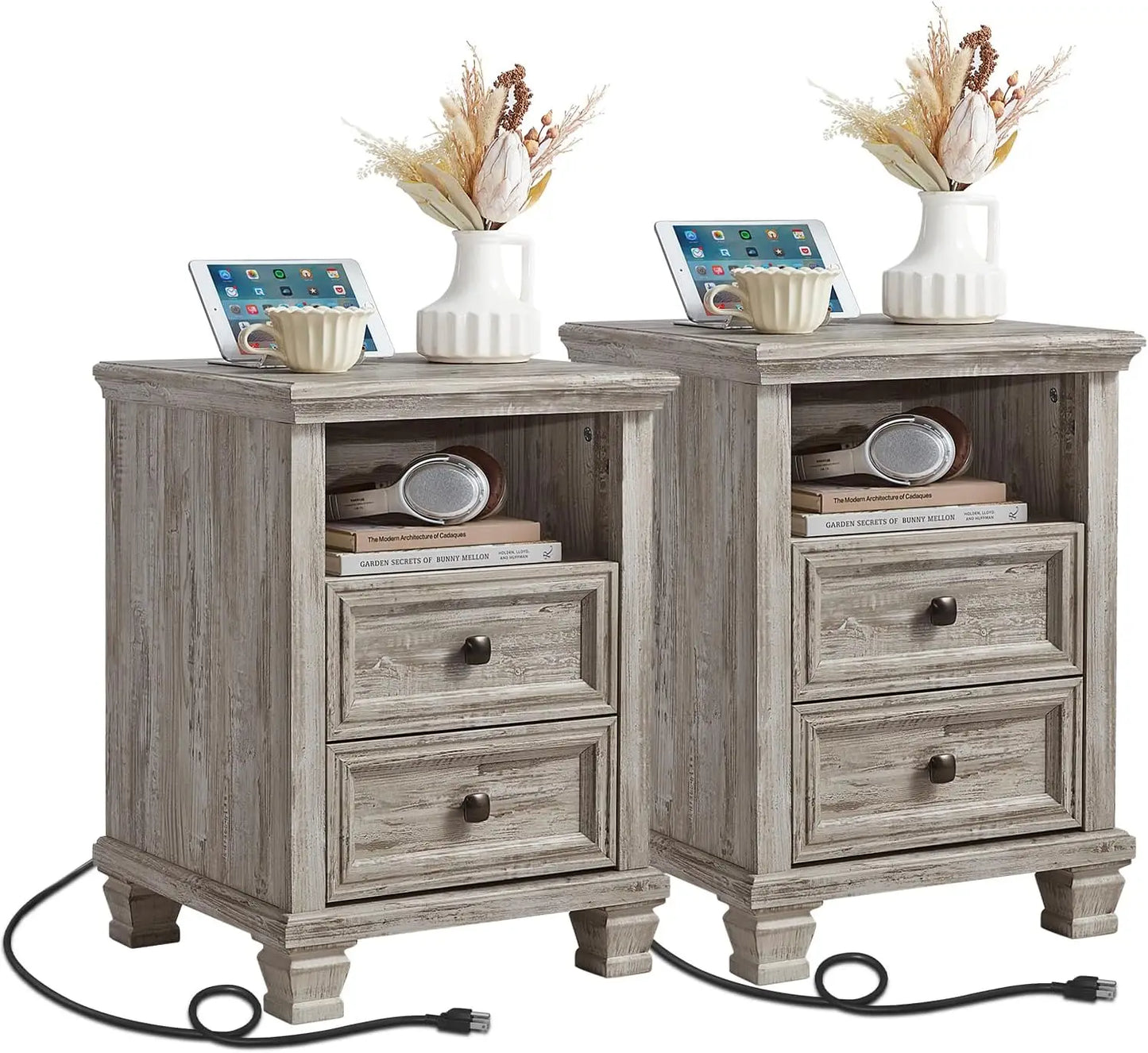 24 inch Tall Nightstand for Bedroom