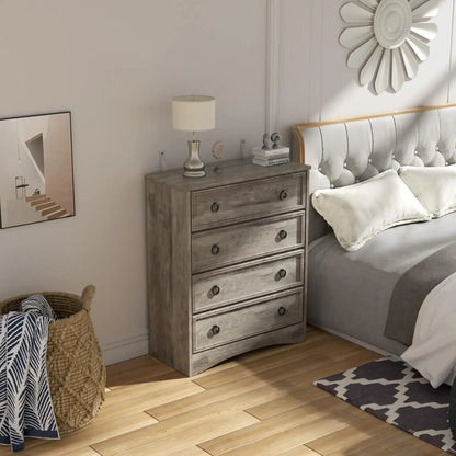 4 Drawer Dresser w/ Easy Pull Handle