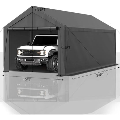 All-Season Tarp for Carport (Grey)