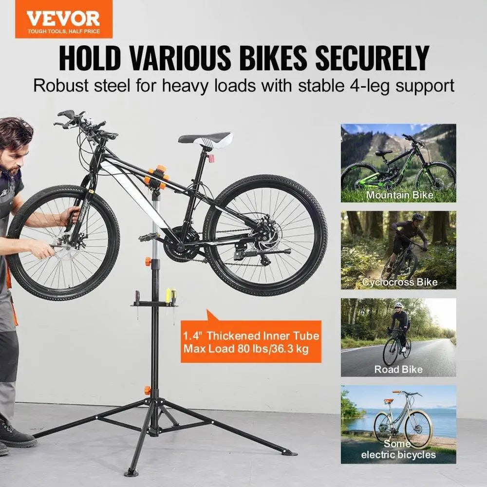 Repair Stand, Bike Maintenance Workstand with Magnetic