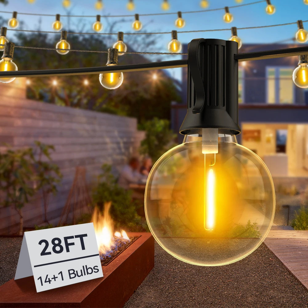 LED String Light For Patio Backyard