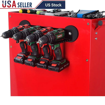 Magnetic Power Tool Organizer Storage Rack