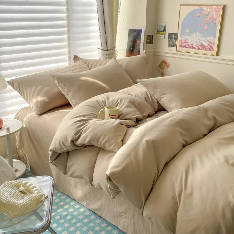 Cotton Bed Linen Bedding Set