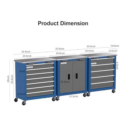 Combination Tool Cabinet Set