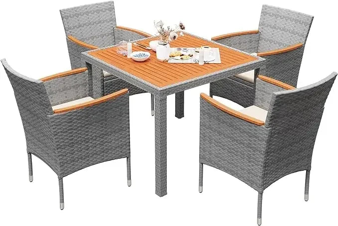 Patio Conversation Set/ Dining Table and Chairs