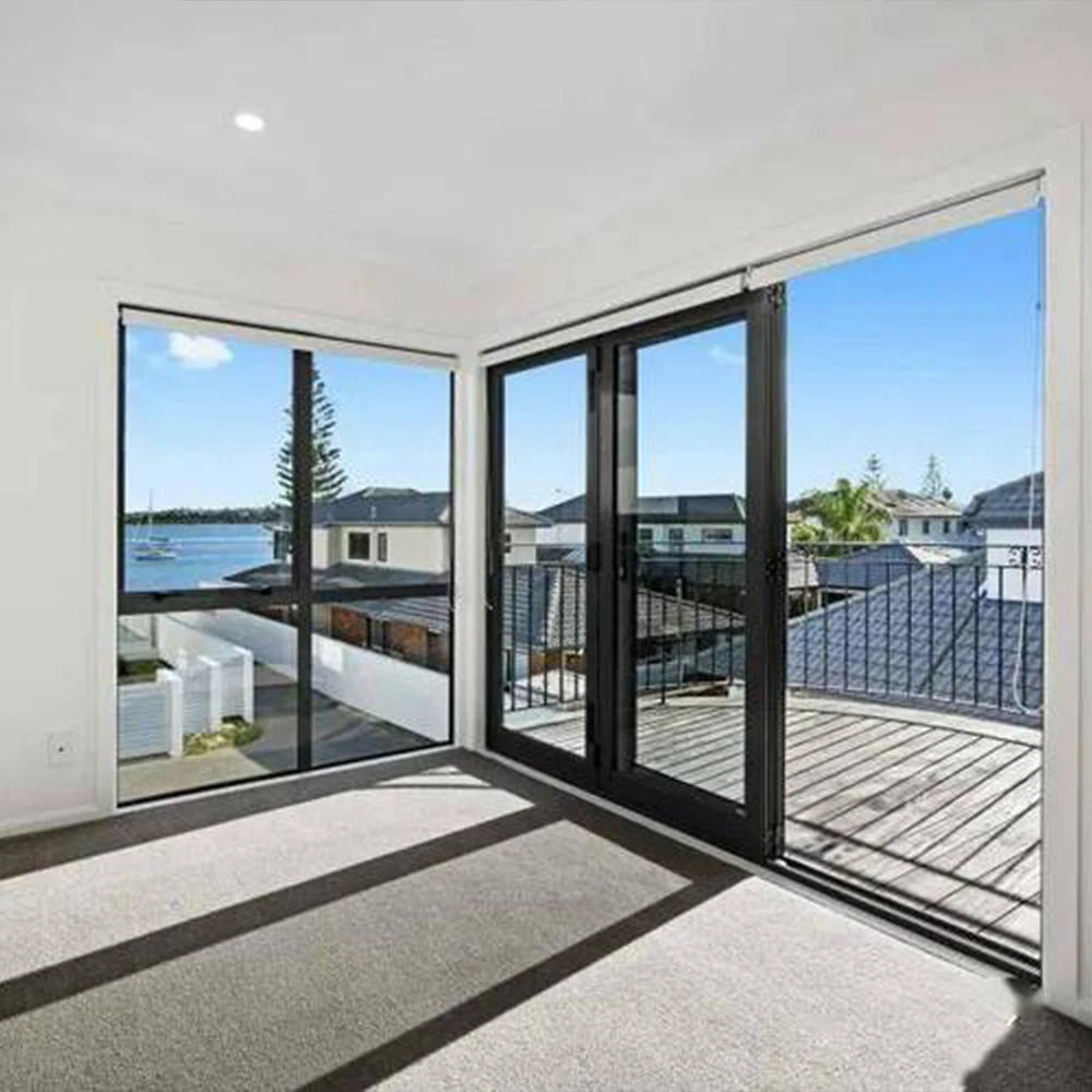 Sliding Door, Aluminum Double Glass Interior