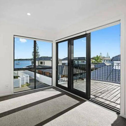 Sliding Door, Aluminum Double Glass Interior