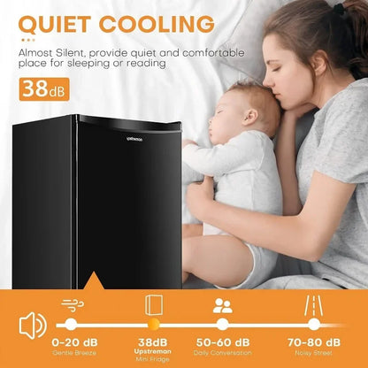 Mini Fridge with Freezer