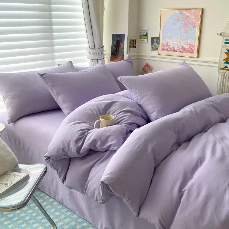 Cotton Bed Linen Bedding Set