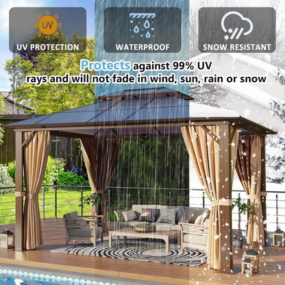 10'x12' Hardtop Gazebo