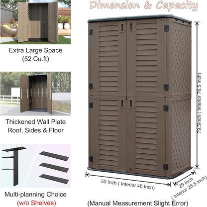 Sheds & Outdoor Storage, Vertical Storage