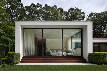 Aluminum Customized Double Glass Patio Sliding Door
