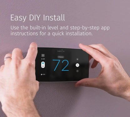 Smart Thermostat w/ Touchscreen, Wi-Fi, Data Privacy