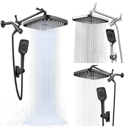 Ceiling Rain Shower w/ Hand Held Shower
