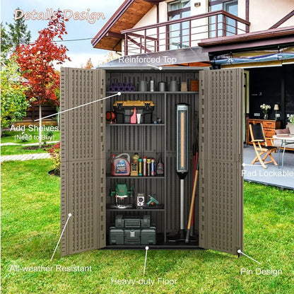 Sheds & Outdoor Storage, Vertical Storage