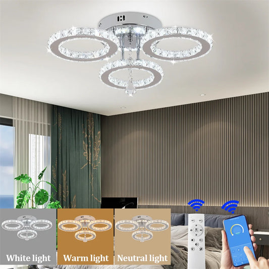 Modern Crystal Chandelier for Bedroom /Living Room