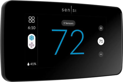 Smart Thermostat w/ Touchscreen, Wi-Fi, Data Privacy