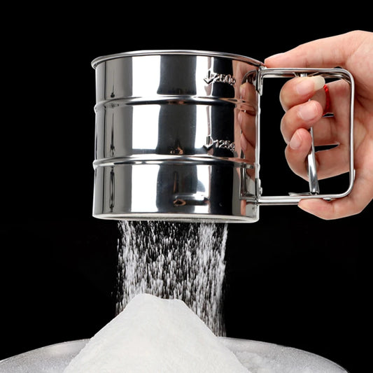 Stainless Steel Mesh Sifter Cup for Baking