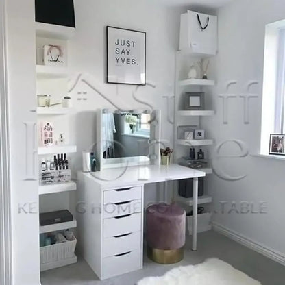Vertical Wall Mount Shelf Unit