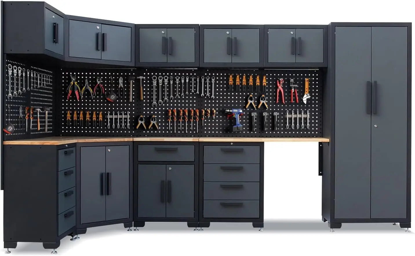 Garage Storage Cabinet SystemWorkshop Set