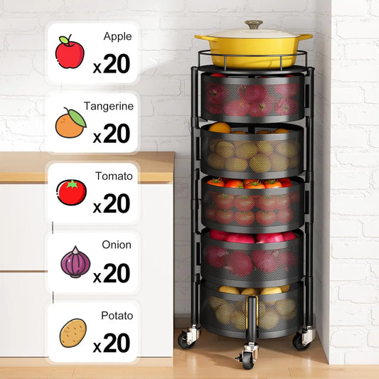 Fruit/Vegetable Basket Bowls for Storage